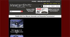 Desktop Screenshot of mastershift.com